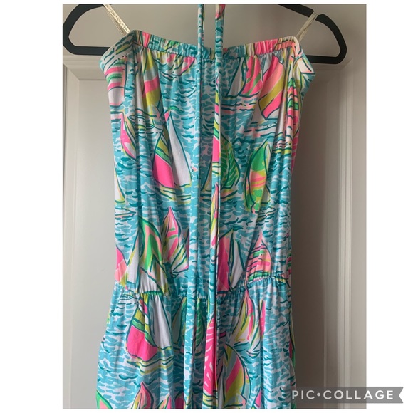Lilly Pulitzer Ugotta Regatta Ritz Romper Size M - Picture 4 of 4
